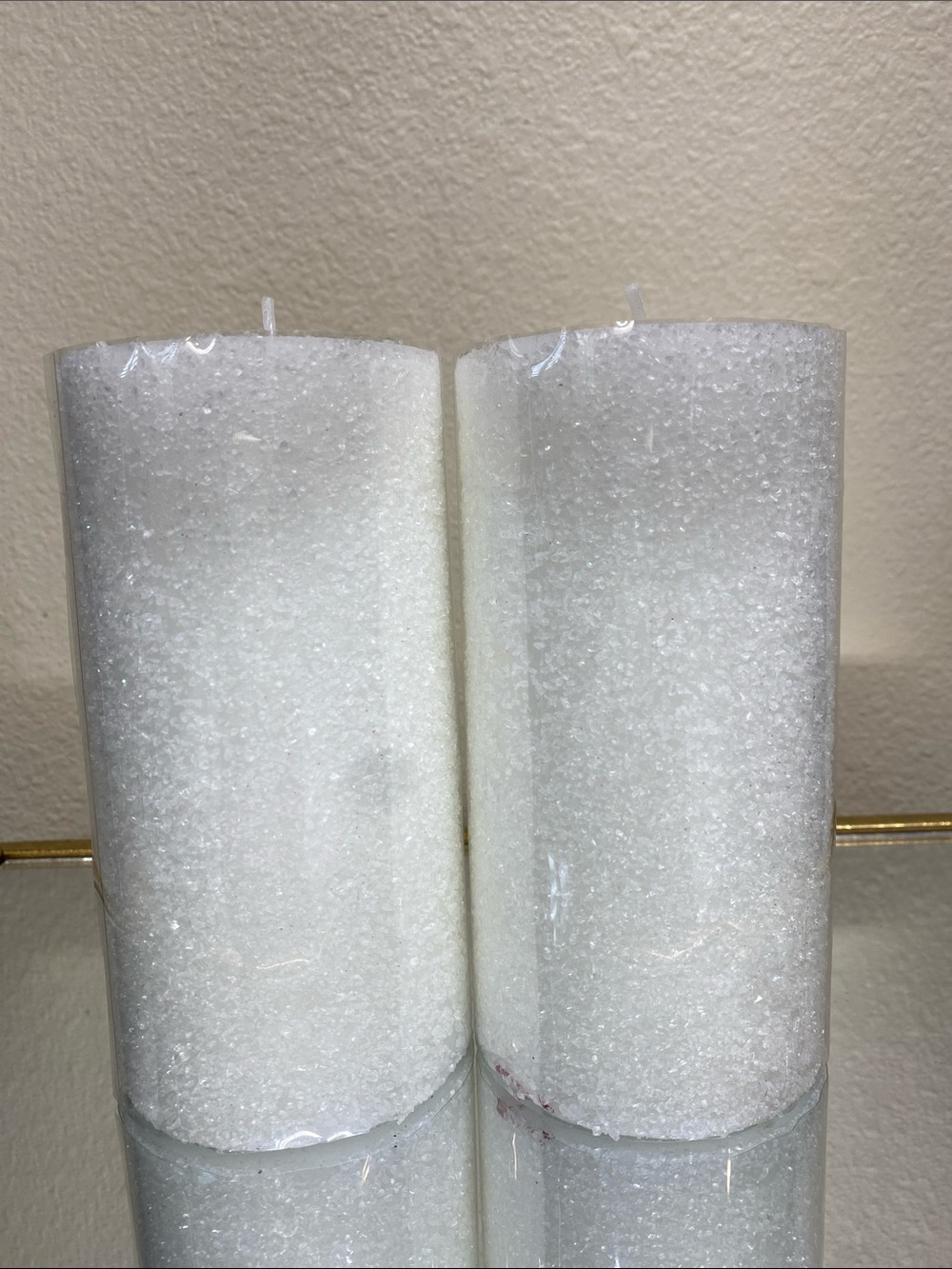 White Decorative Pillar Candles by